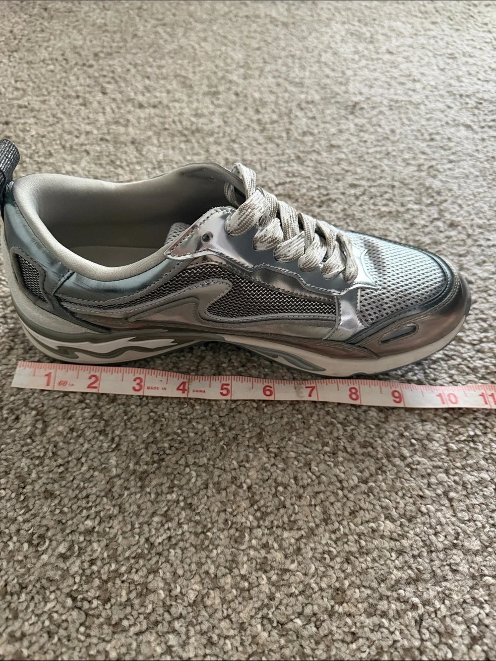 Sandro Flame Silver Sneakers - Picture 10 of 10